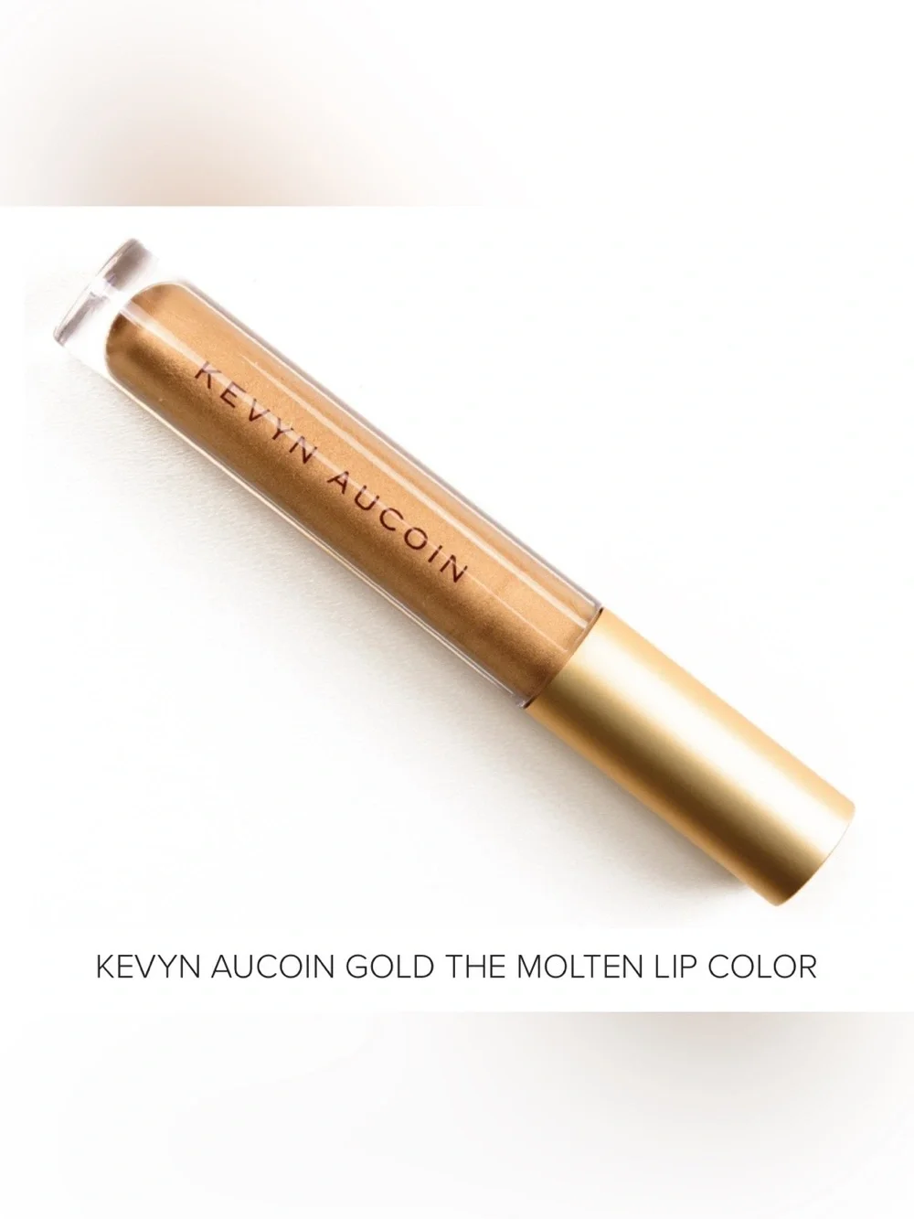 Kevyn Aucoin Molten Lip Gloss in Metallic Gold - Picture 1 of 3